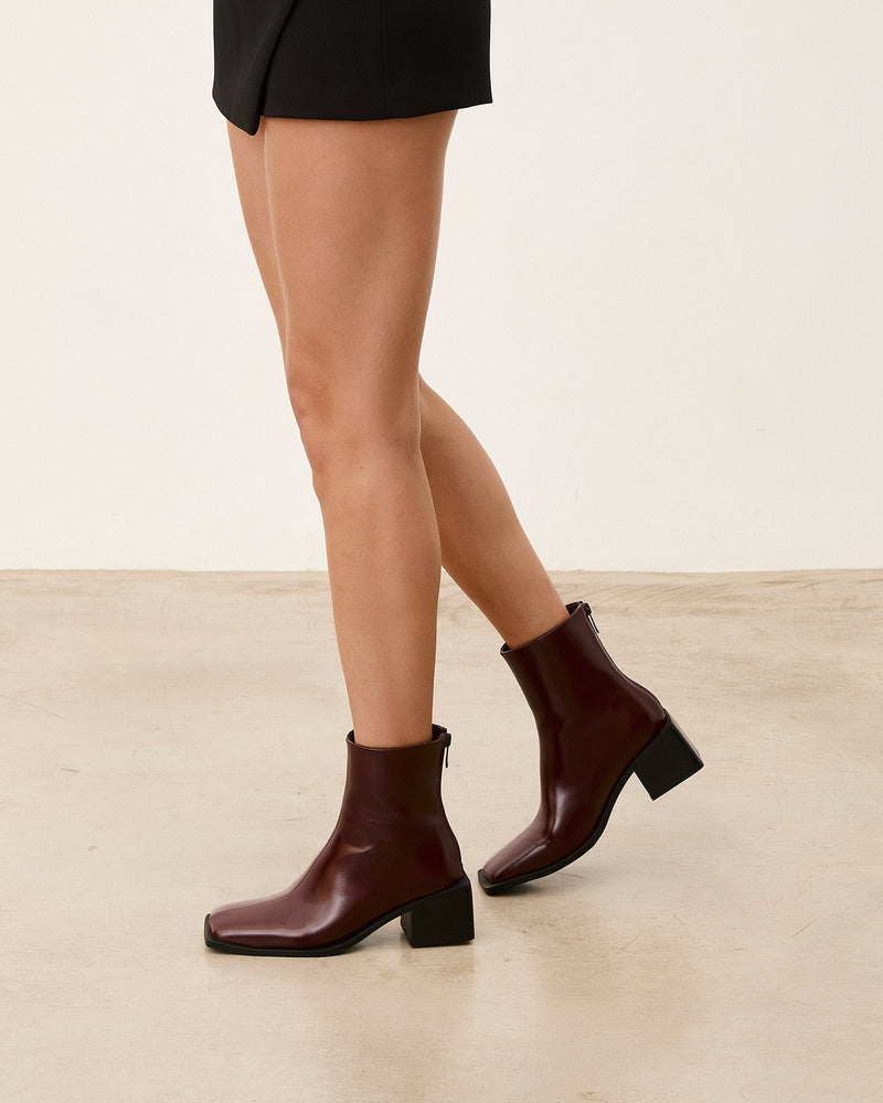 Mim zapatos Botas y botines GABI BURDEOS