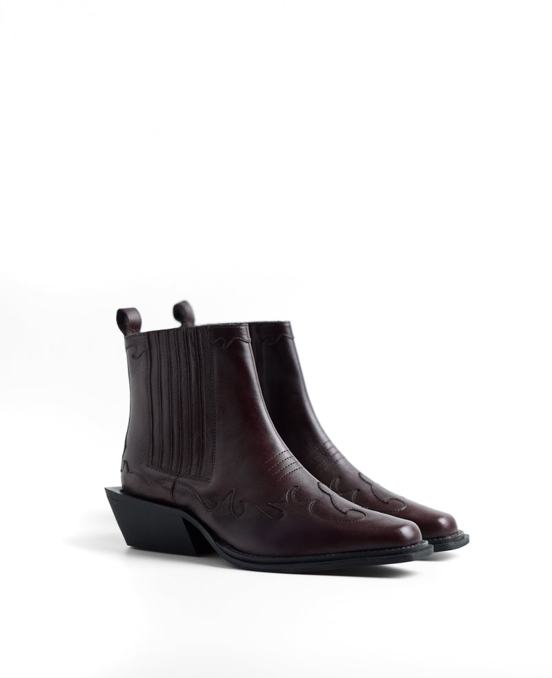 Mim shoes Botas y botines WALLY BURDEOS