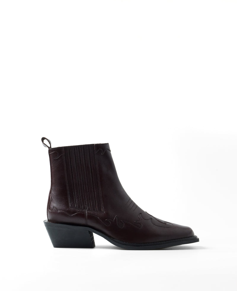 Mim shoes Botas y botines WALLY BURDEOS