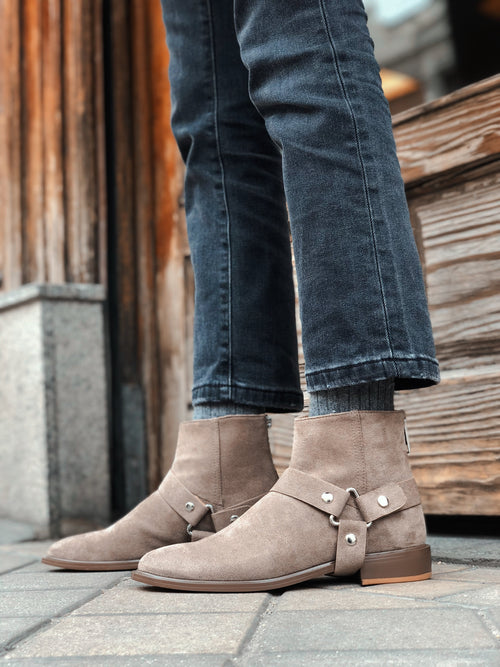 Bottes Pia - Taupe