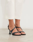 Mim shoes Sandalia de tacón RAFAELLA AZUL MARINO