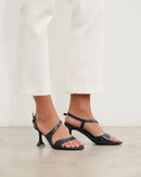 Mim shoes Sandalia de tacón RAFAELLA AZUL MARINO