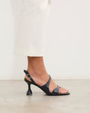 Mim shoes Sandalia de tacón RAFAELLA AZUL MARINO