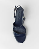 Mim shoes Sandalia de tacón RAFAELLA AZUL MARINO