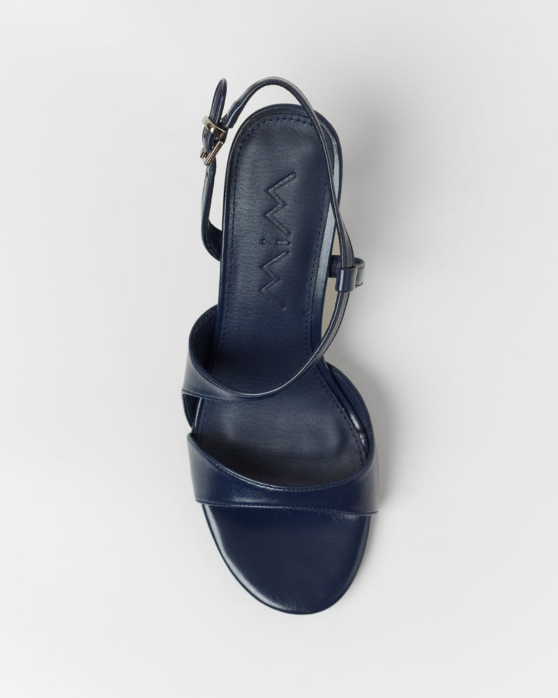 Mim shoes Sandalia de tacón RAFAELLA AZUL MARINO