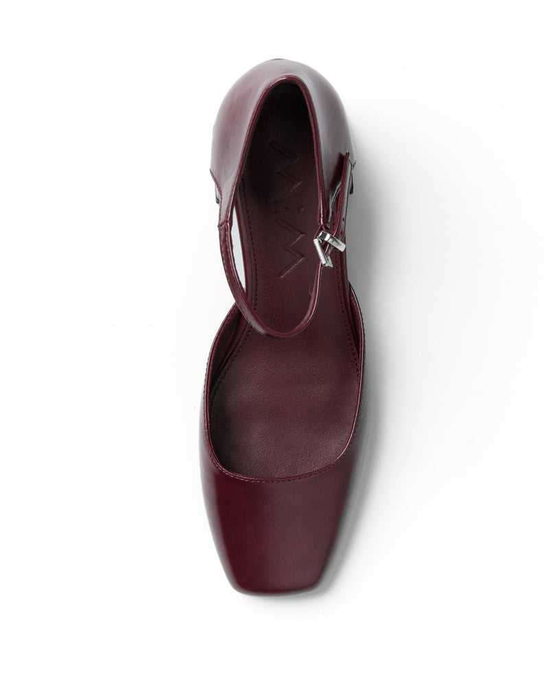 Mim zapatos Tacón cerrado AMELIA BURDEOS