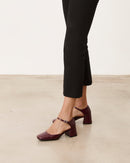 Mim zapatos Tacón cerrado AMELIA BURDEOS