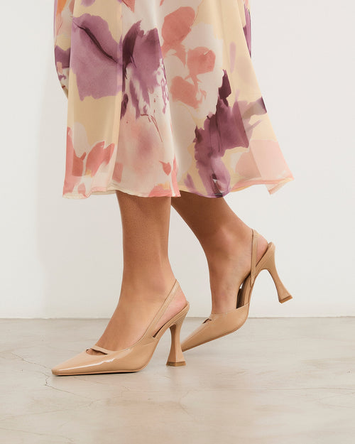 Mim shoes Tacón cerrado DINNA NUDE