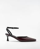 Mim shoes Tacón cerrado KOKO BURDEOS