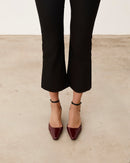 Mim shoes Tacón cerrado KOKO BURDEOS