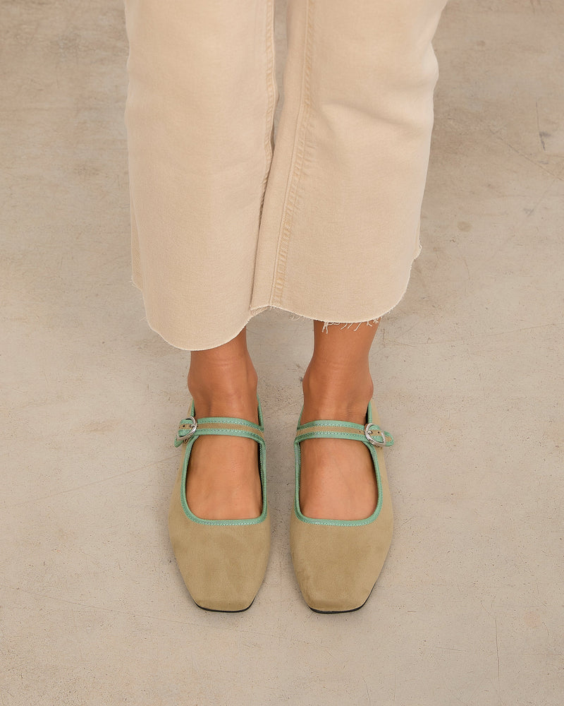 Mim shoes Zapato Plano LEM VERDE