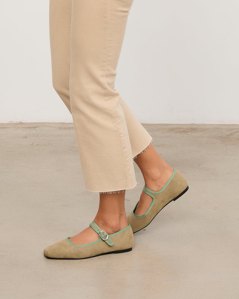 Mim shoes Zapato Plano LEM VERDE