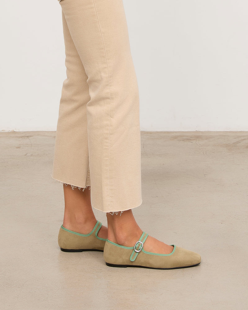 Mim shoes Zapato Plano LEM VERDE