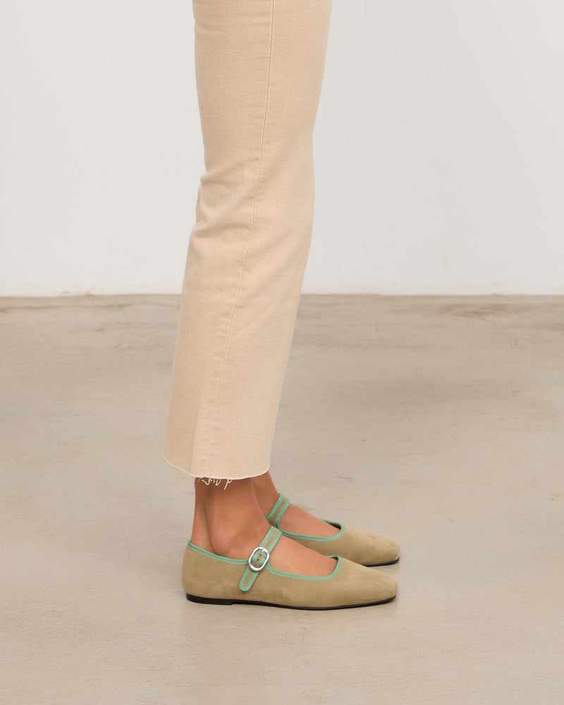 Mim shoes Zapato Plano LEM VERDE