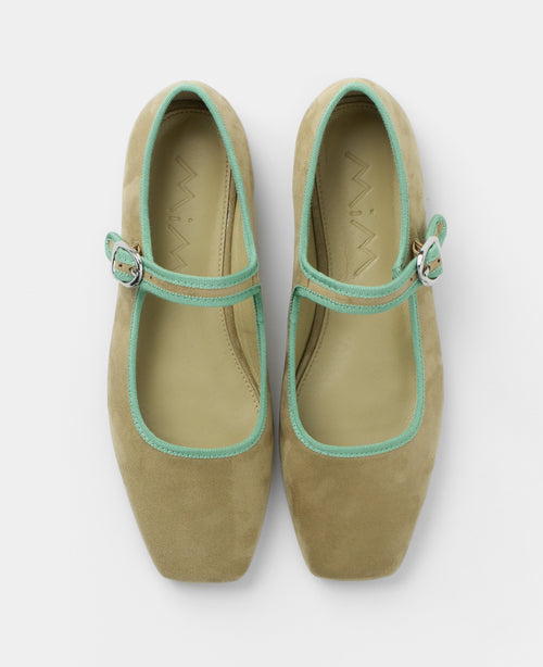 Mim shoes Zapato Plano LEM VERDE