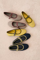 Mim shoes Zapato plano LIBE AMARILLO