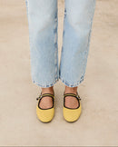 Mim shoes Zapato plano LIBE AMARILLO