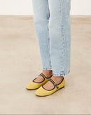 Mim shoes Zapato plano LIBE AMARILLO