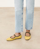 Mim shoes Zapato plano LIBE AMARILLO