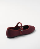 Mim shoes Zapato plano LIBE BURDEOS SATIN