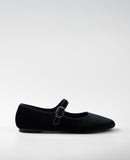 Mim shoes Zapato plano LIBE NEGRO VELVET
