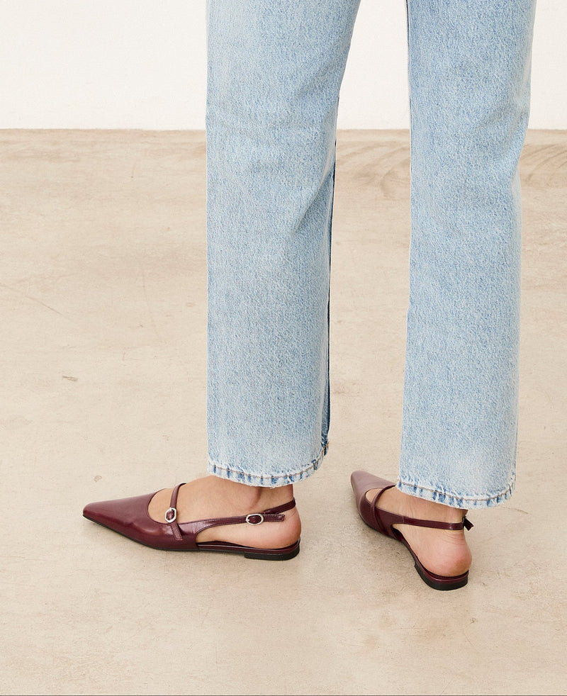 Mim shoes Zapato plano MANCY BURDEOS