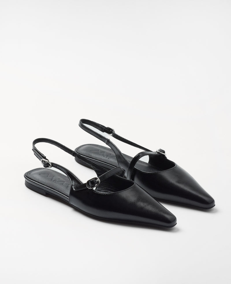 Mim shoes Zapato plano MANCY NEGRO