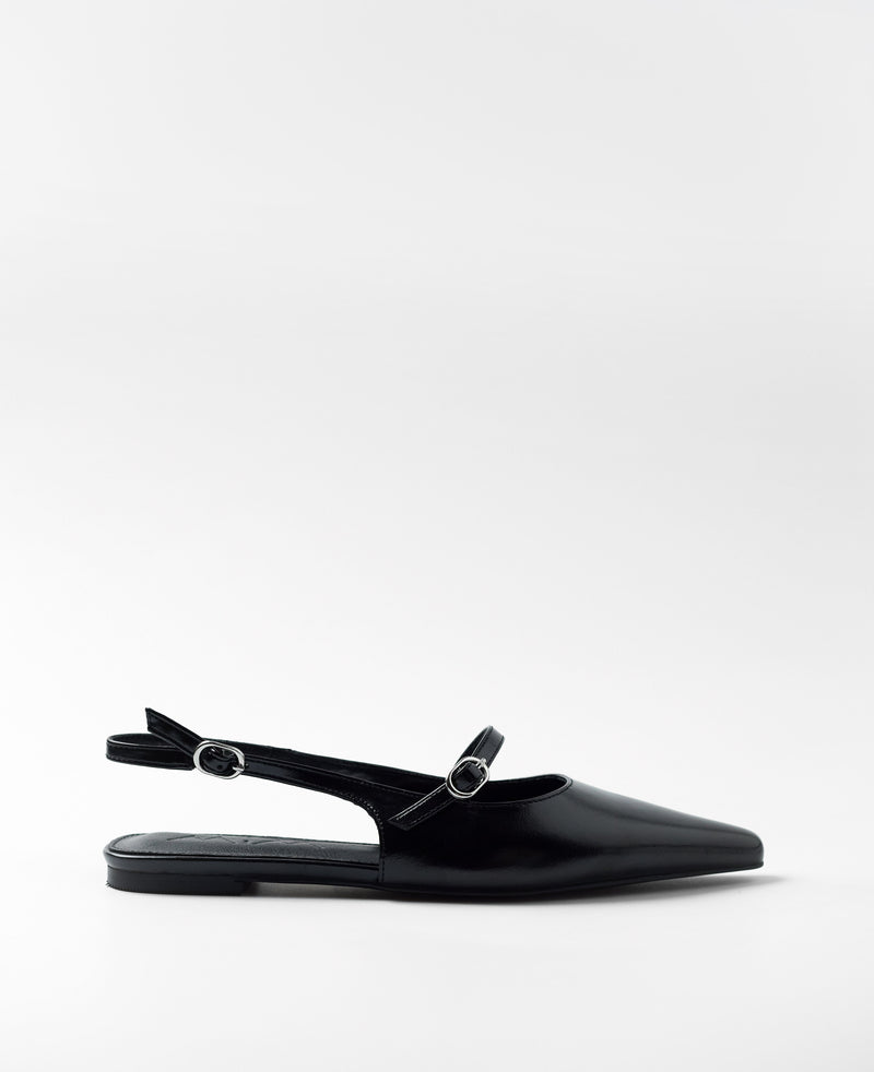 Mim shoes Zapato plano MANCY NEGRO