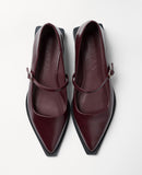 Mim shoes Zapato plano MAYFAIR BURDEOS
