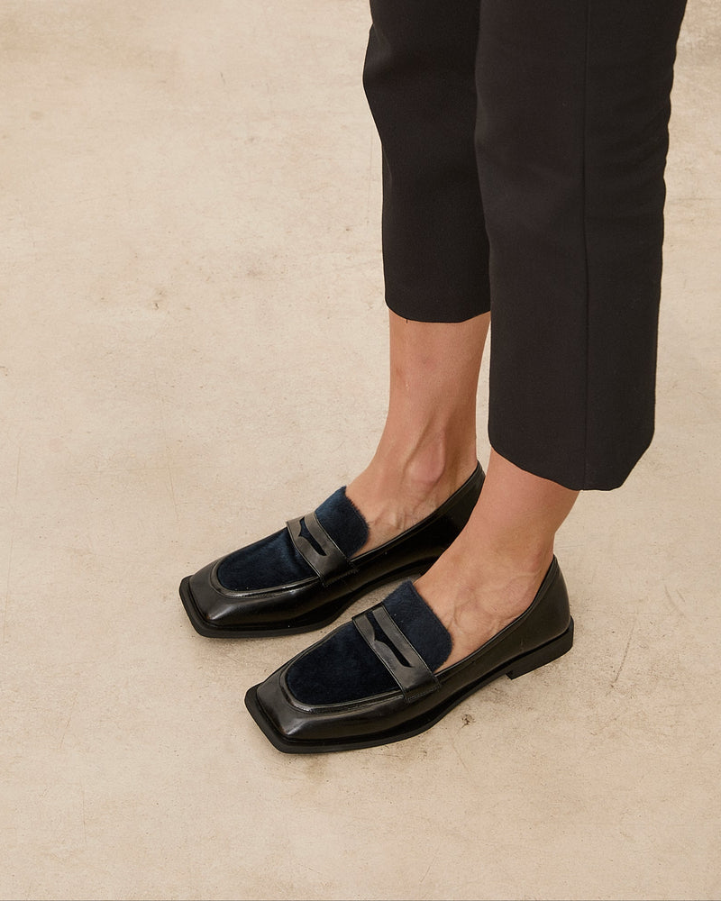 Mim shoes Zapato plano ROGER AZUL MARINO