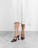 MIM Tacón cerrado Doma Burdeos