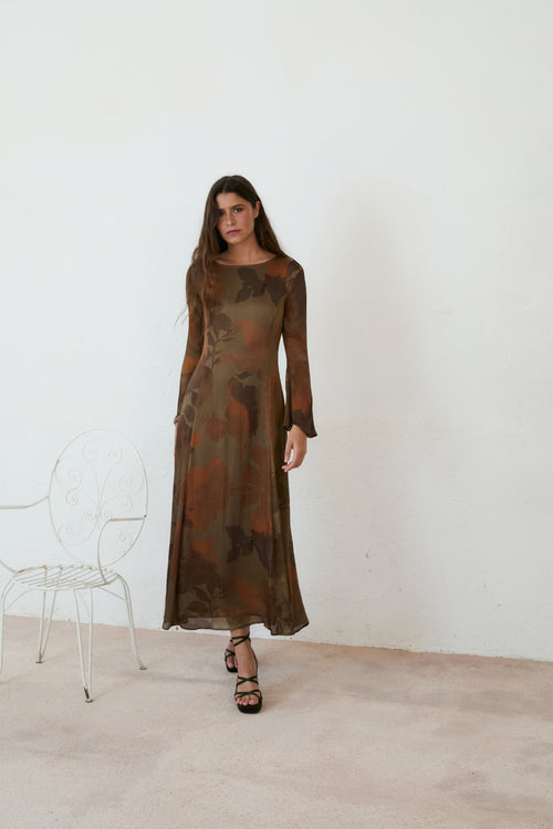 MIM Vestido VESTIDO NOON KAKI