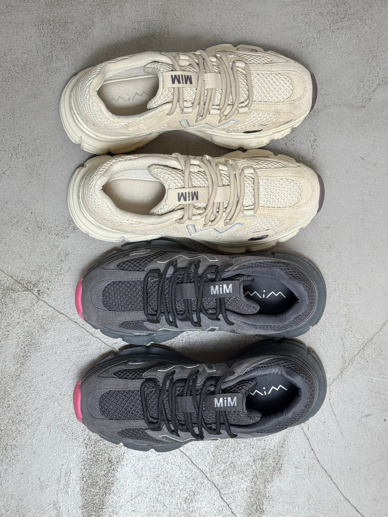 MIM Zapatilla Malla Beige