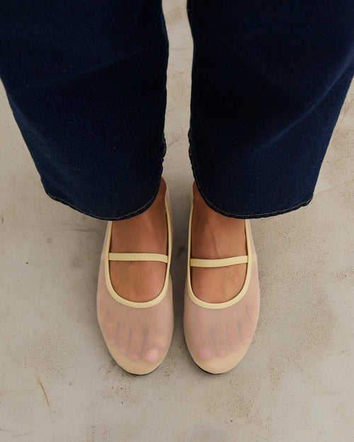 MIM Zapato cerrado Fler Amarillo