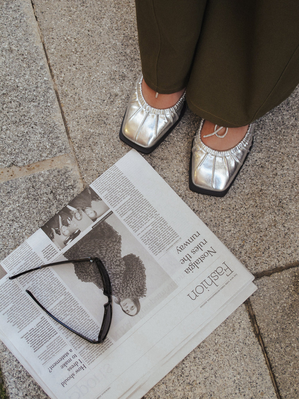 Mocassins Mace - Argent