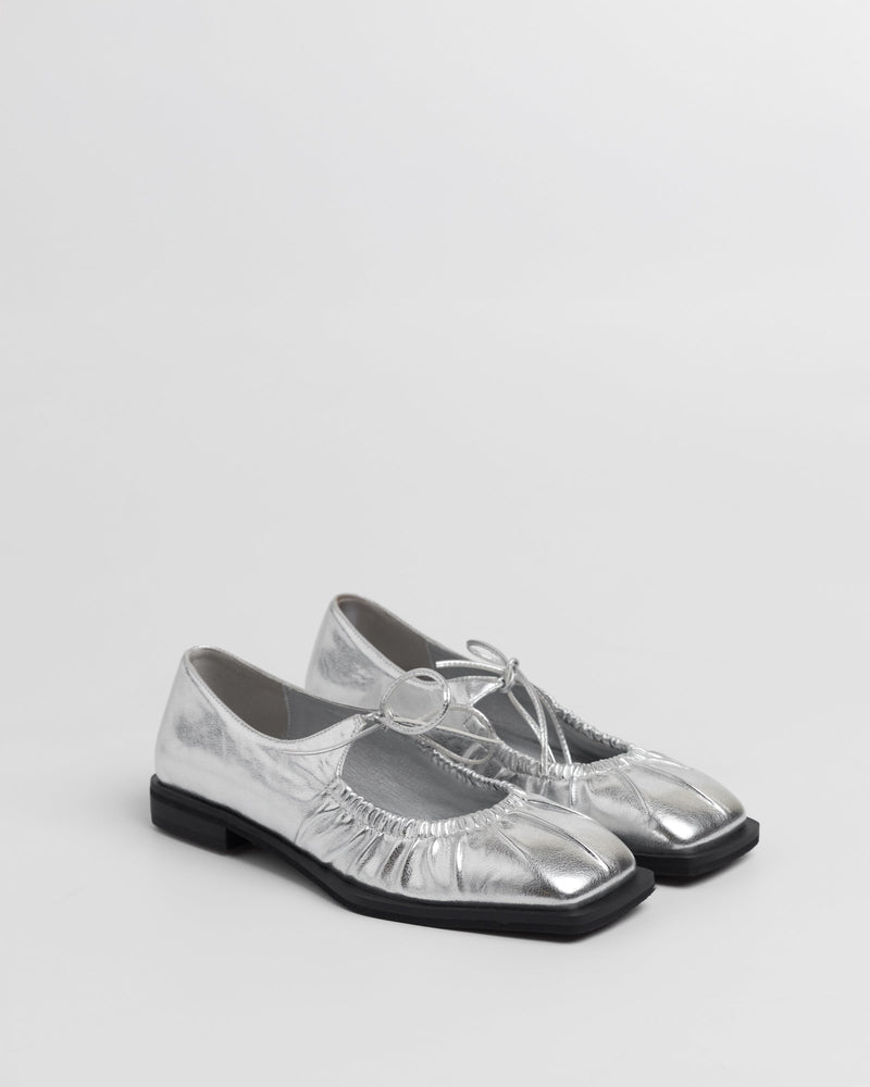 Mocasines Mace - Plata