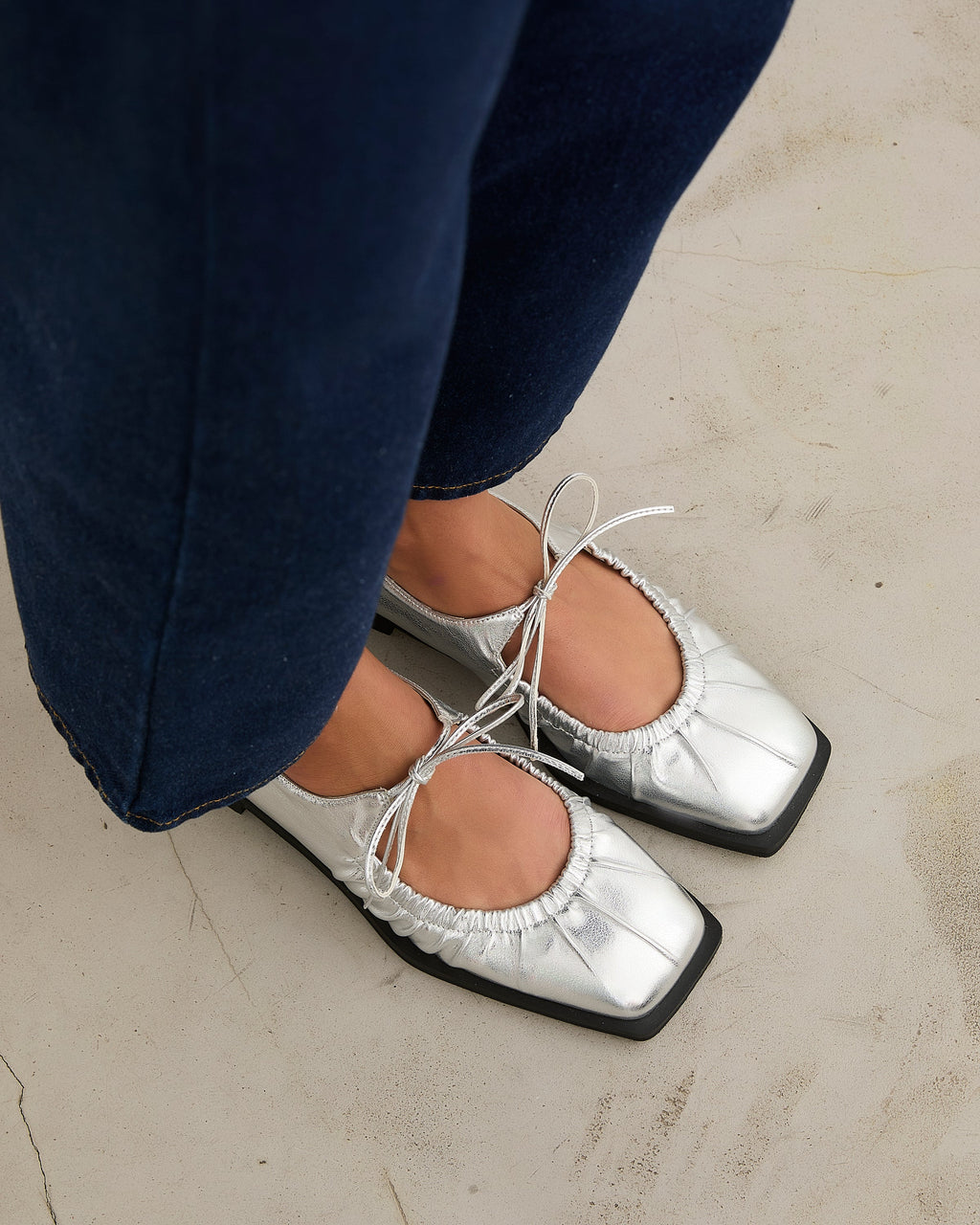 Mocassins Mace - Argent