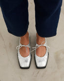 Mocasines Mace - Plata