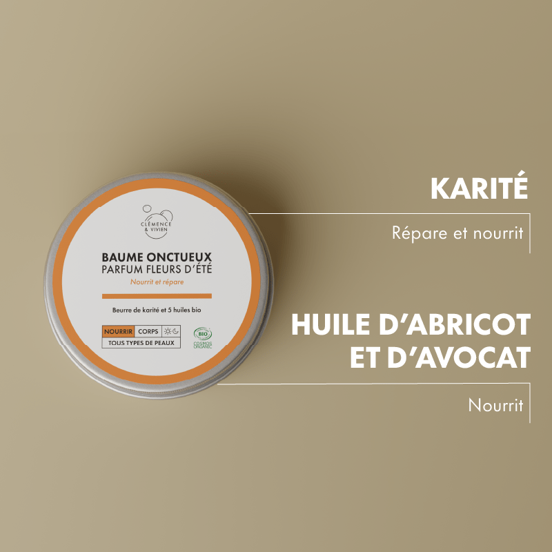 mini Baume onctueux parfum fleurs d'été - Clémence & Vivien