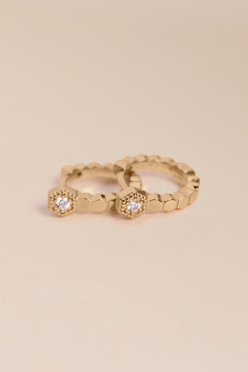 Mini créoles Billy - waekura