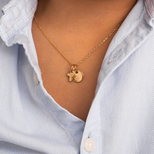Collier Personnalisé Mini Croix