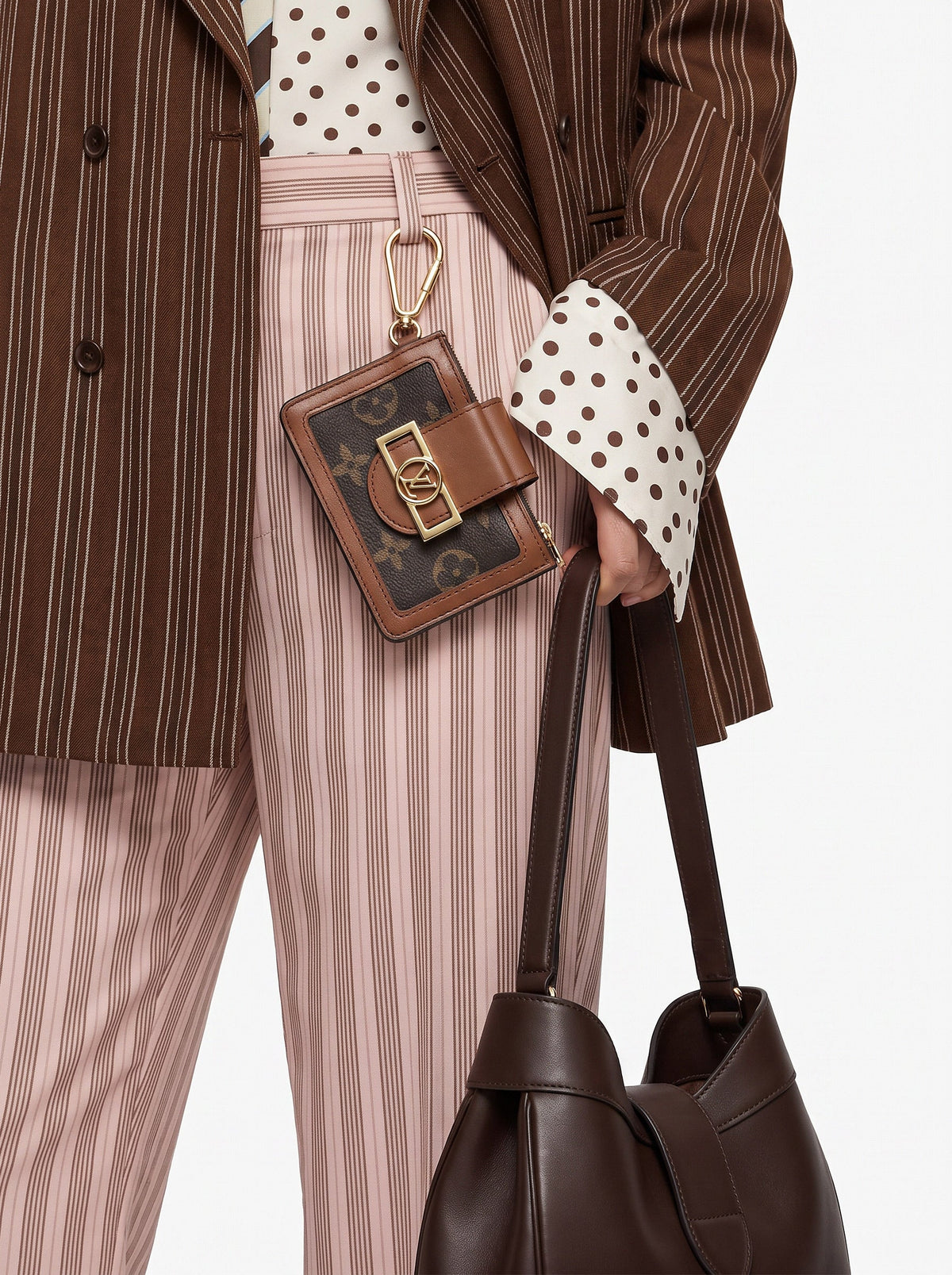 Louis Vuitton Dauphine Dragonne Porte-Clés Monogram