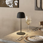 Sophia - Lampe De Table Sans Fil - Acier - Gris Anthracite
