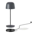 Sophia - Lampe De Table Sans Fil - Acier - Gris Anthracite