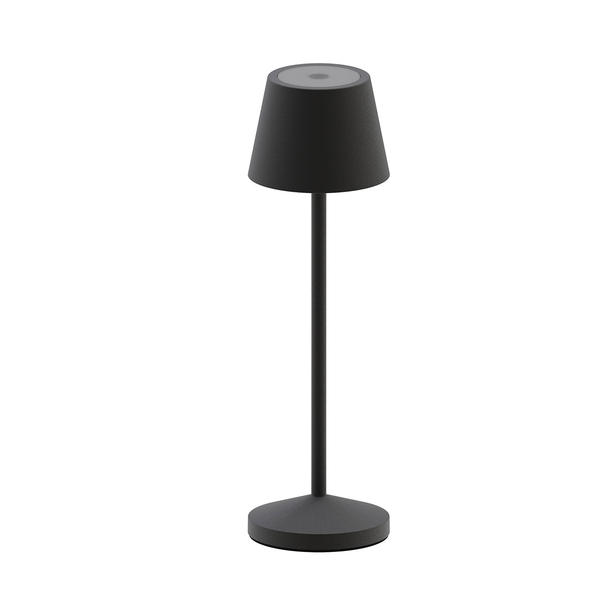 Emily - Lámpara de mesa inalámbrica - Acero - Negro