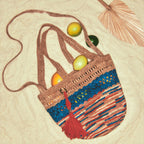 Mini Panier Stella S Raphia Raphia Multico