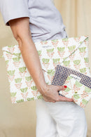 Mini Pochette Mana "Mosaïc" - Graphite