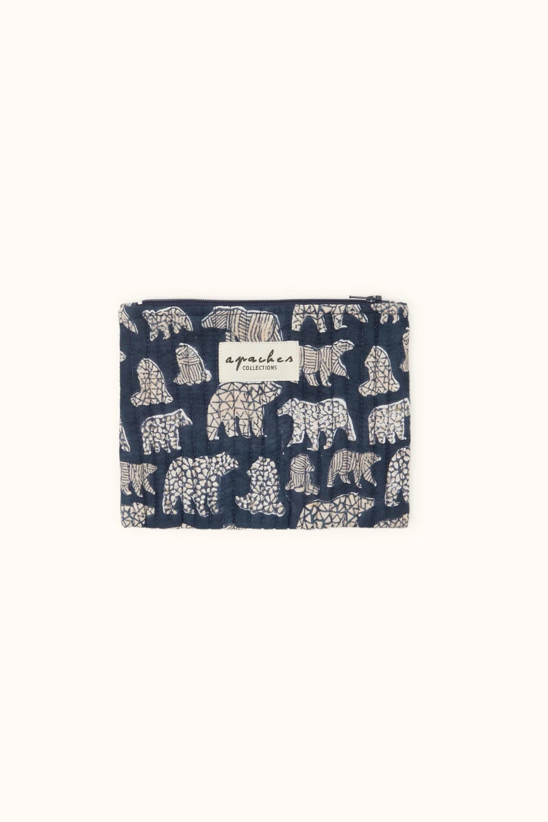 Mini Pochette Mana "Ours" - Orage