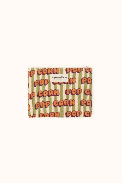 Mini Pochette Mana "Pop Corn" - Olive