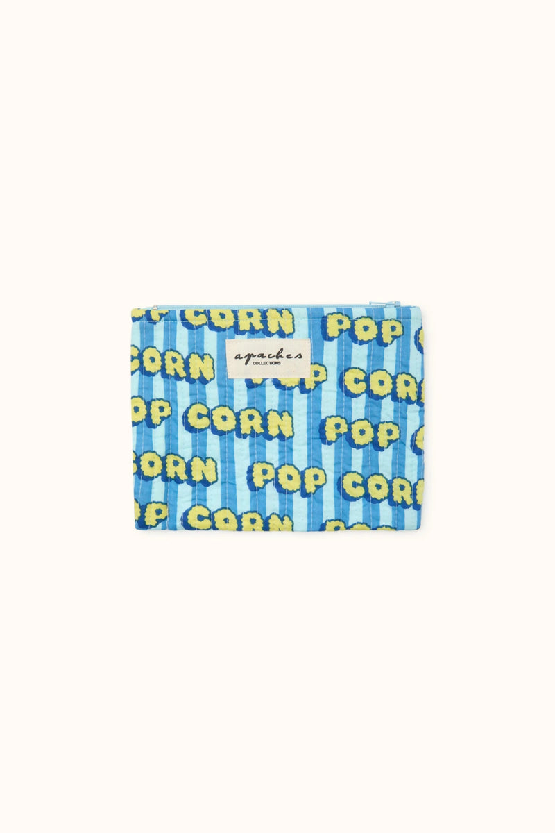 Mini Pochette Mana "Pop Corn" - Océan